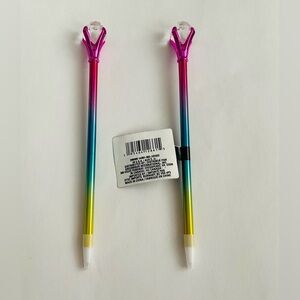 New 2 Pens with Diamond Shape on Top